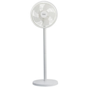 Brightstar 12” Rechargeable Oscillating Floor Fan (White)