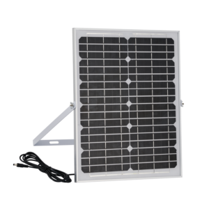 Brightstar 20W Solar Panel for Rechargeable Fans with 5 Meter Cable