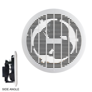 Brightstar 8-Inch (200mm) ABS Plastic Bathroom Extractor Fan (160m³/h, 22W)