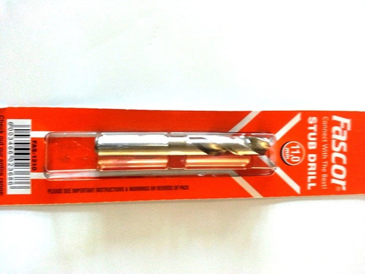 Drill Fascor Stub S/End Card 9.0Mm 1Pc