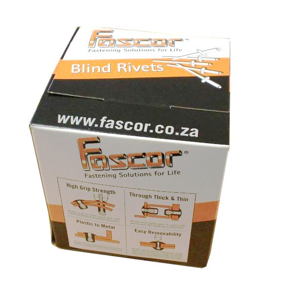 Rivet Fascor As3206 3.2X06Mm Box/500
