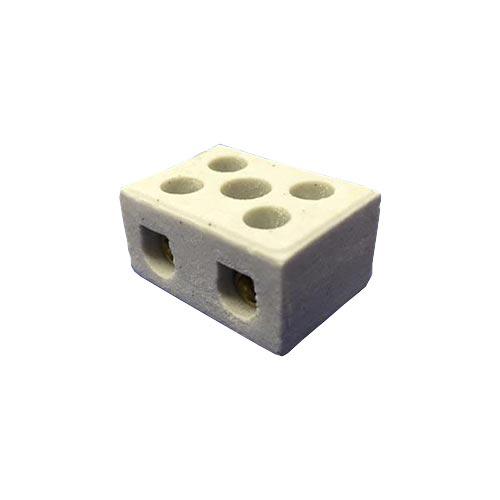 Porcelain Connectors 5 - 6A 2-Way 5 Hole