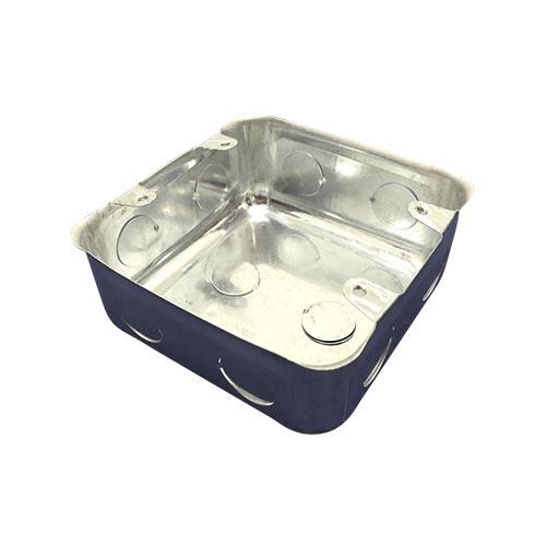 Galvanised Flush Wall Boxes - 4 X 4