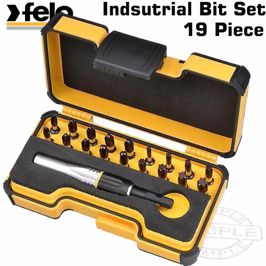 Felo S/Driver Bit Set 19Pc  Impact Indusrial