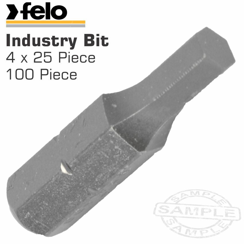 Felo Bit Box 4 X 25Pc 100Pcs