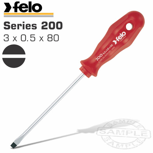 Felo 200 Sl3.0X0.5X80 S/Driver Shock Proof