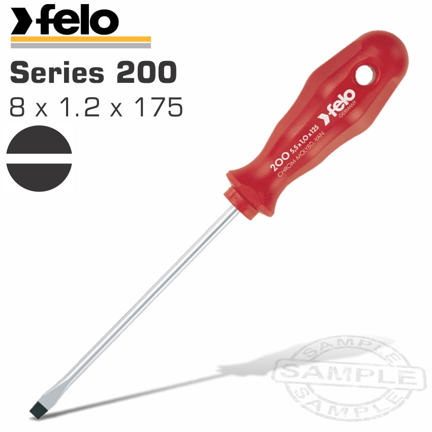 Felo 200 Sl8.0X1.2X175 S/Driver  Shock Proof