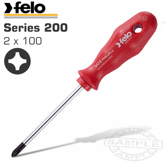 Felo 202 Ph2X100 S/Driver Shock Proof