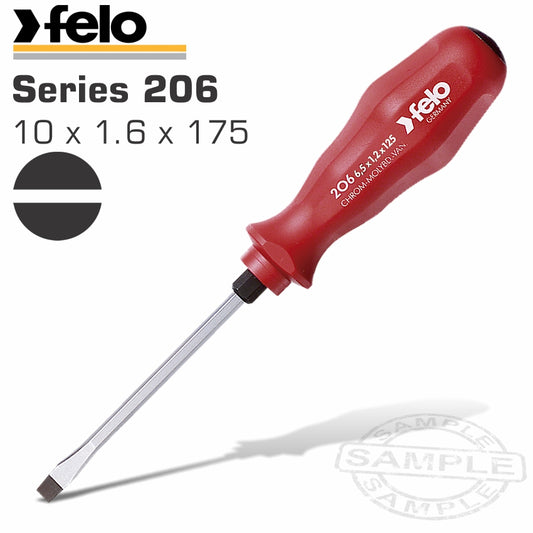 Felo 206 Sl10X1.6X175 S/Driver Steel Cap