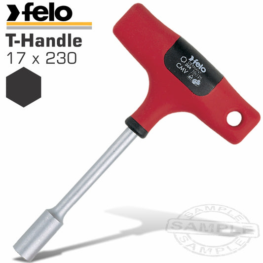 Felo 304 17X230 Nut Driver T-Handle