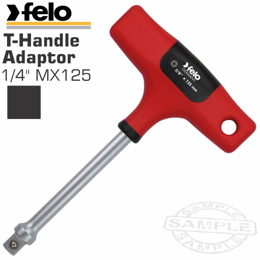 Felo 397 1/4'Mx125 Adapter T-Handle