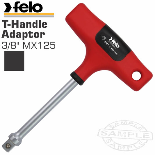 Felo 397 3/8'Mx125 Adapter T-Handle