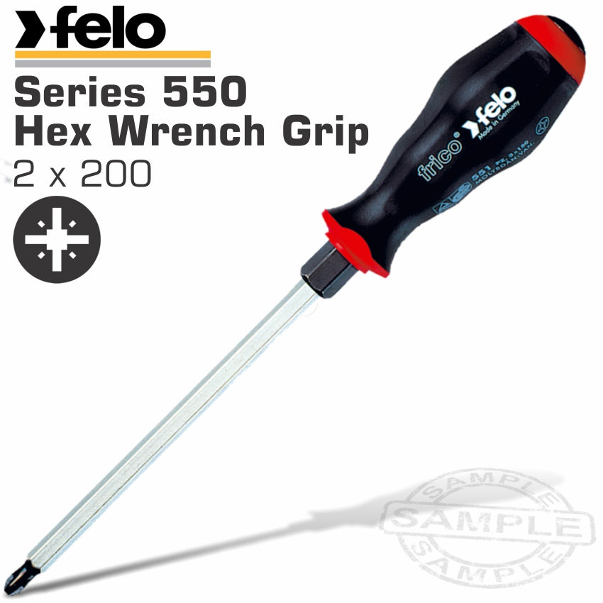 Felo 551 Pz2X100 S/Driver Frico Hex Wrench Grip