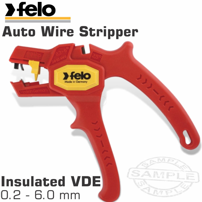 Felo 583 Automatic Wire Stripper O.C.  0.2-6.0Mm Pistol Grip