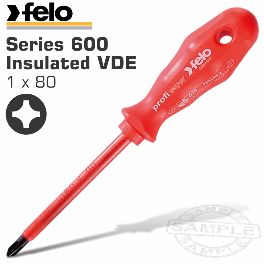 Felo 614 Ph1X80 S/Driver Profi Super Insulated Vde
