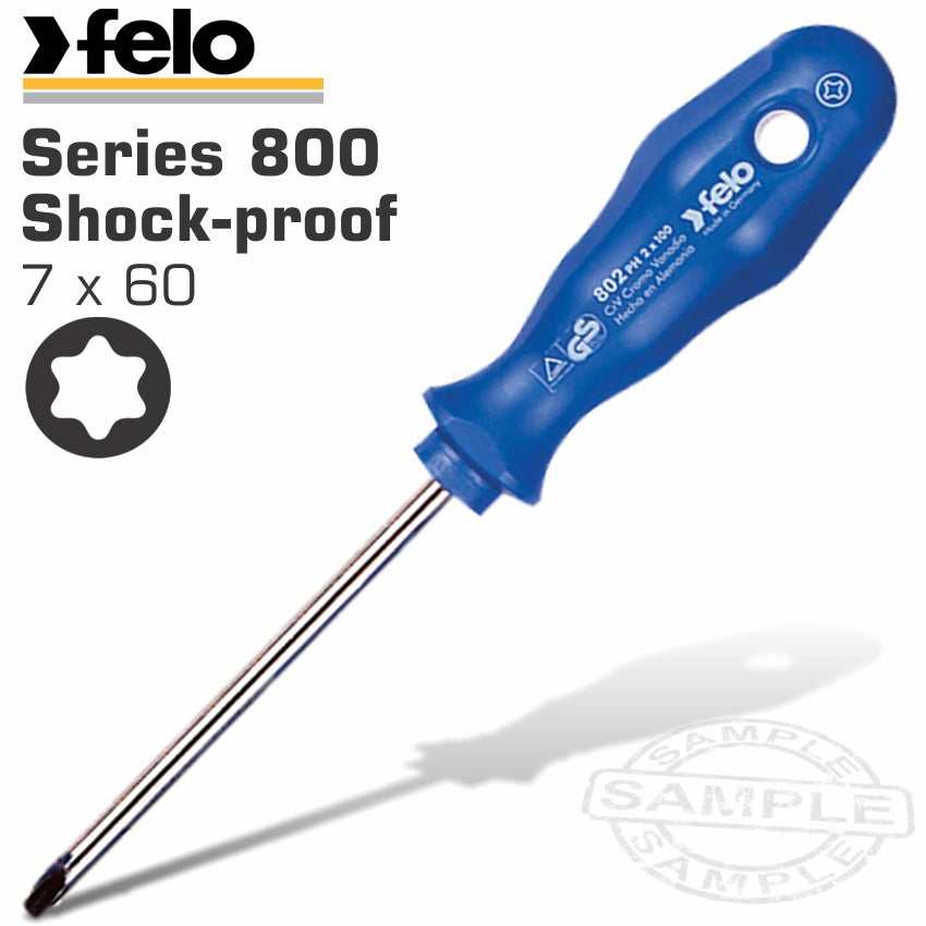 Felo 808 Tx7X60 S/Driver Blue Series