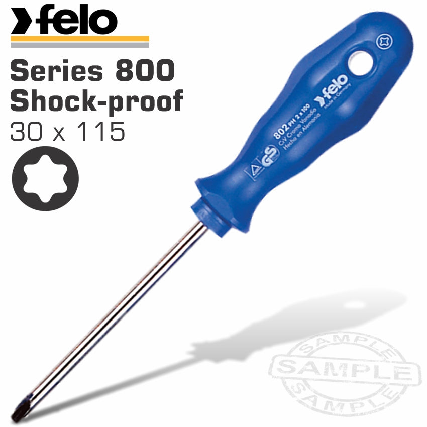 Felo 808 Tx30X115 S/Driver Blue Series