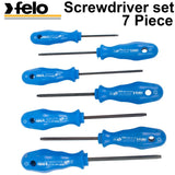 Felo Torx S/Driver Set 7 Pc Tx8-Tx30