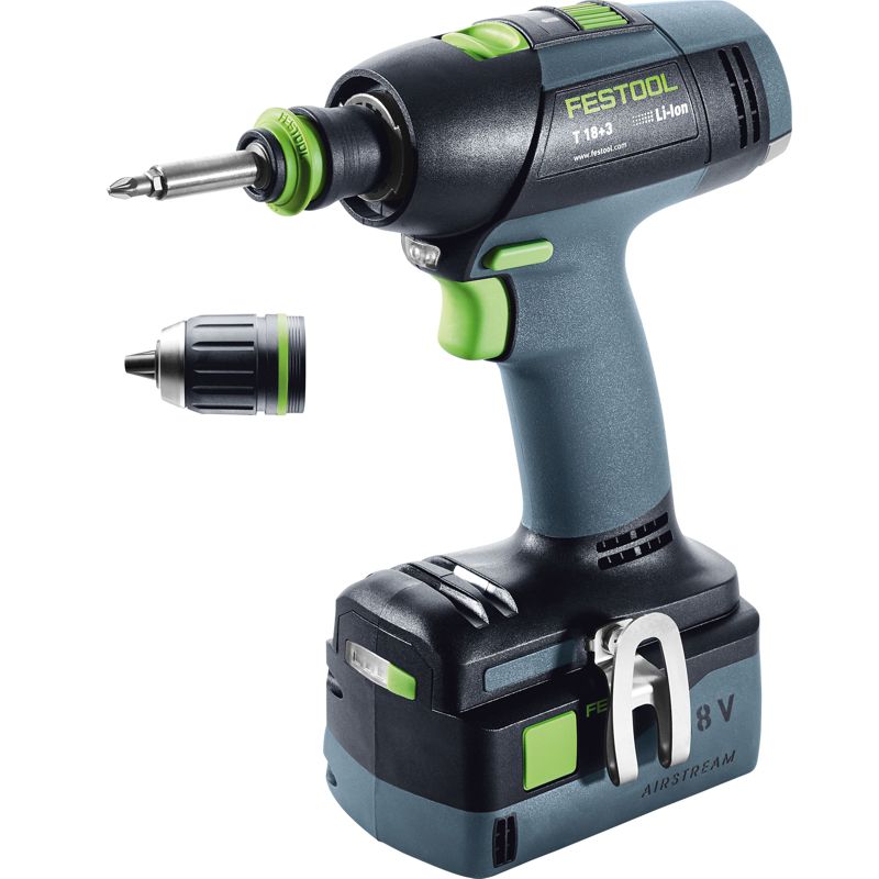 Cordless Drill T 18+3 Li 5,2-Plus