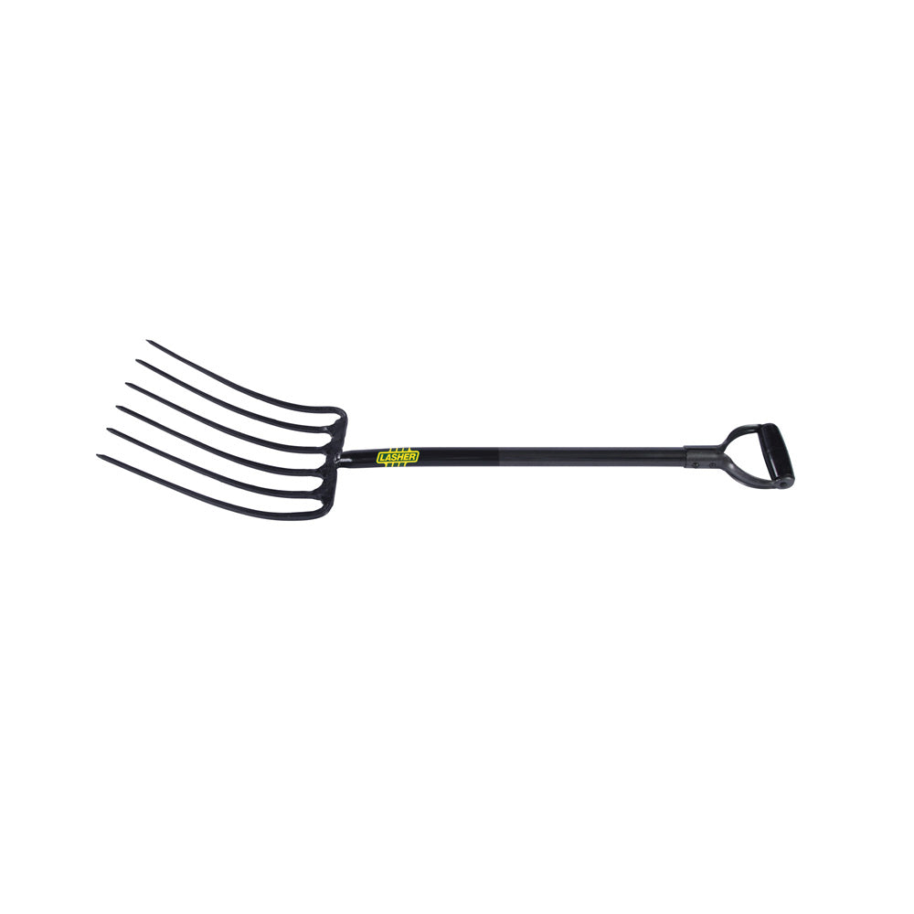 6 Prong Stable Fork Steel | FG00130
