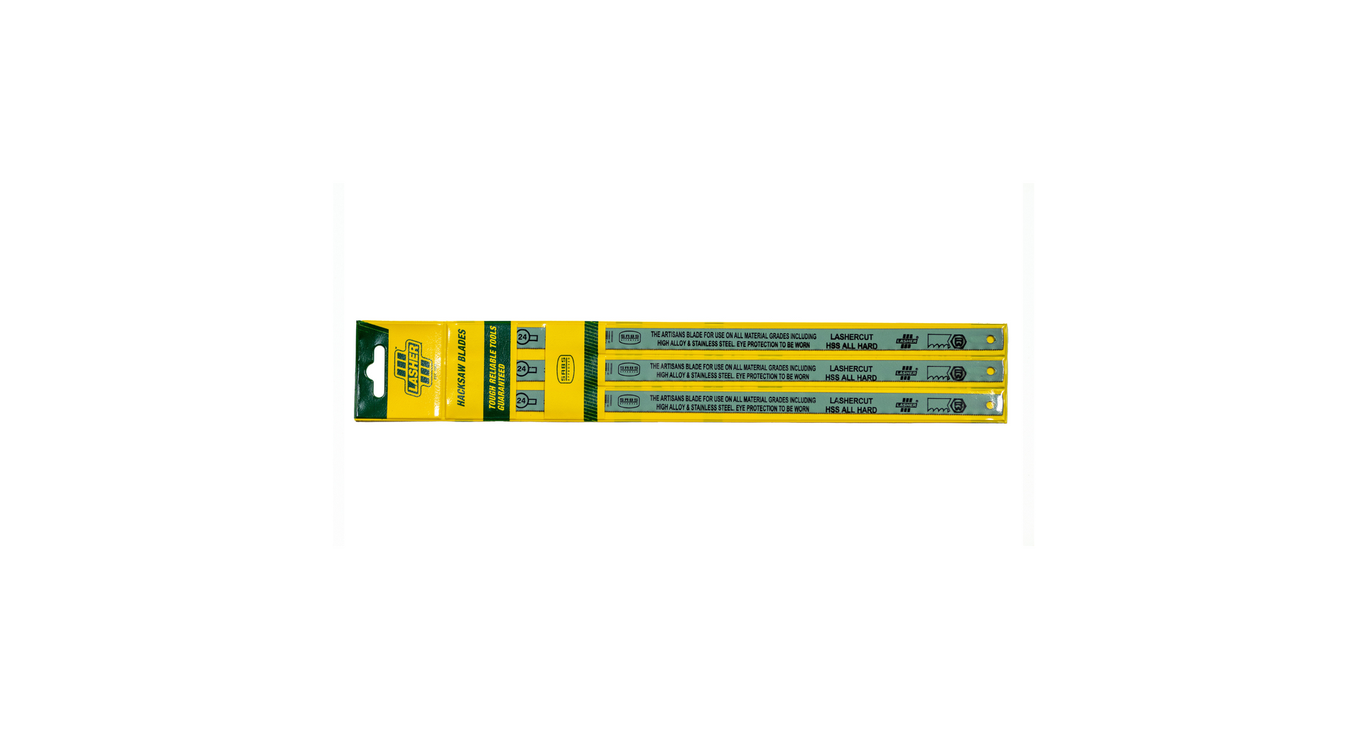 FG00781 Hacksaw Blade Lashercut 24 TPI 3 Pack