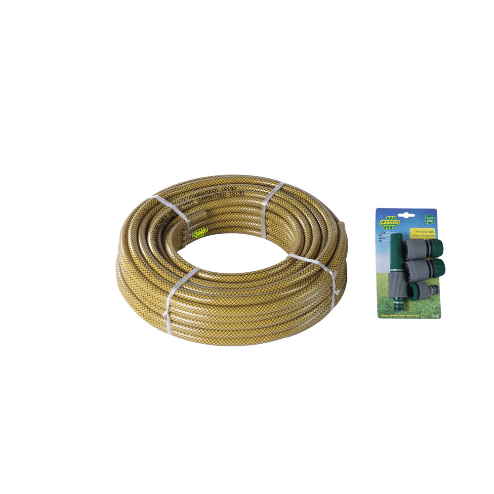 hose pipe 12mm x 30m with fitting_Lasher hand tools