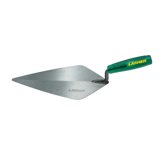 trowel brick 300 green plastic_Lasher hand tools