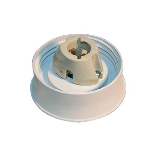 Regular Fibreglass Gallery 150Mm With B22 Lamp Holder