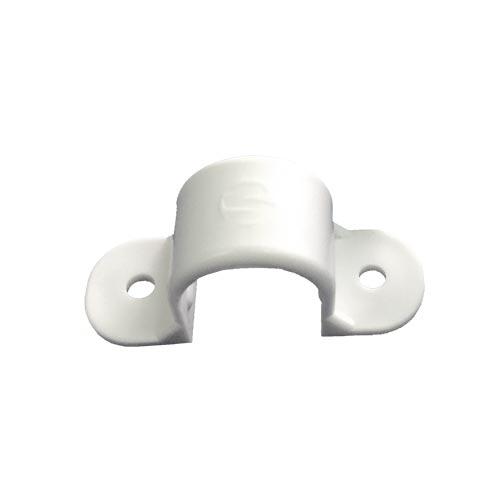 Pvc Saddles 25Mm - 100Pk