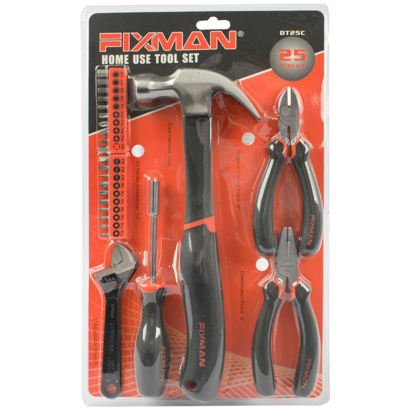 Fixman 25Pcs Home Use Tool Set