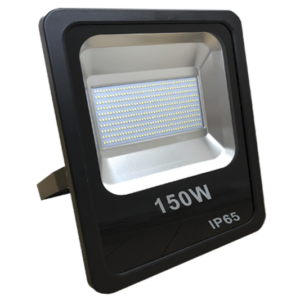 Brightstar High-Performance FL046 150W Black LED Flood Light (IP65, 6000K, 12000 Lumen)