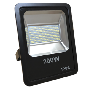 Brightstar FL047 Black 200W LED Flood Light (6000K, 16000 Lumen, IP65)