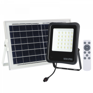 Brightstar FL077 50W Solar LED Floodlight with Remote Control and IP65 Rating