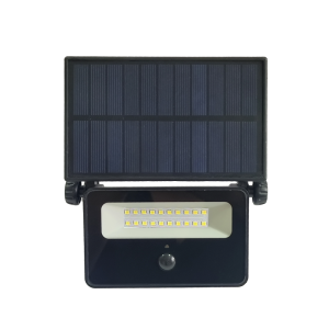 Brightstar FL080 Black 16W Solar LED Floodlight with Sensor (IP54)