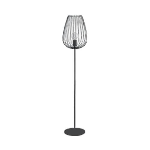 Newtown Black Floor Light