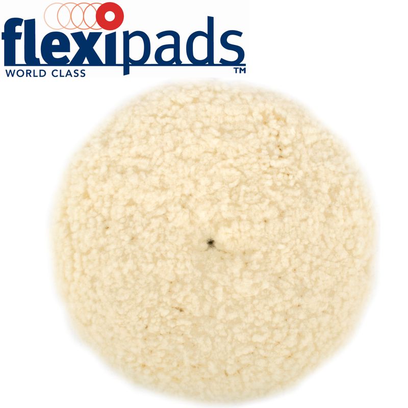 200Mm Double Sided Natural Wool Medium Cutting Pad