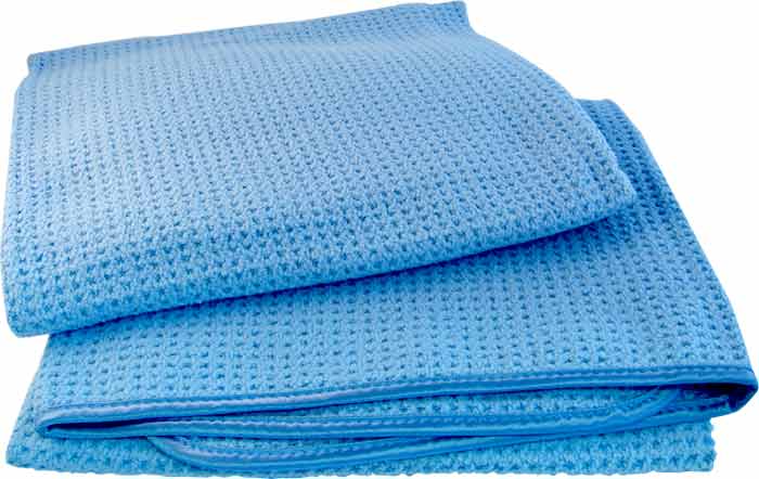 Flexipad Drying 'Scratchless' Blue Wonder Towel  2Pk