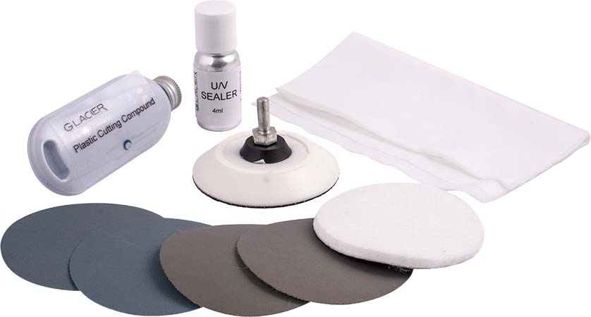 Flexipad Headlight Restoration Kit 75Mm