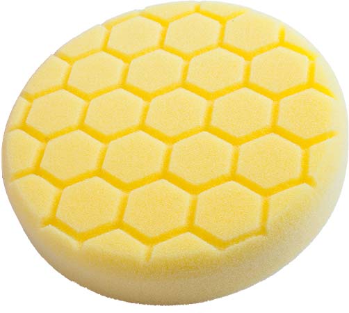 Flexipad Flex Pro-Yellow Heavy Cutt Compounding Pad 135Mm