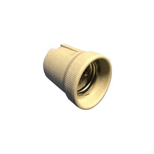 Porcelain Non-Skirted Lamp Holder E27 100W