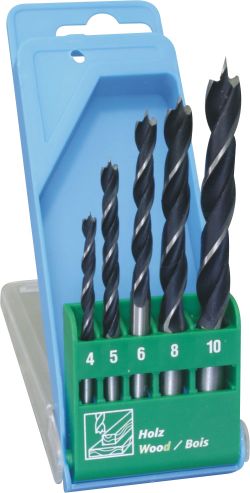 Drill Set Fox Hss  5Pc Forged Pro 3-8Mm