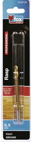 Fox Rasp Drill 6.5 X 90Mm Hss