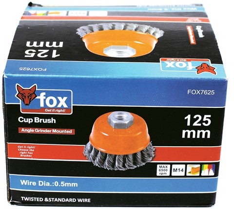 Fox Twist Knot Wheel 115Mm-M14