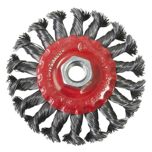 Fox Twist Knot Wire Wheel 100Mm-M14