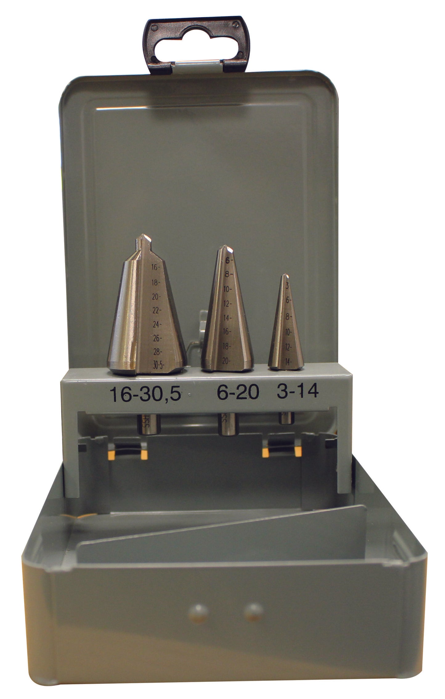 Fox Hss Conical Bit Set 3-30.5Mm 3 Piece