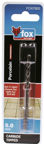 Fox Drill Bit Procelain 5Mm