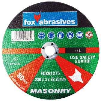 Abrasive Fox Cutoff Mason 230X3.0Mm