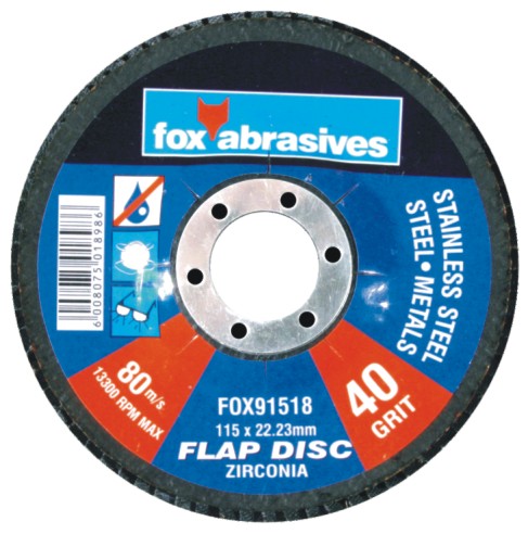 Disc Fox Flap Std 115Mm  40G