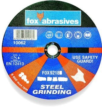 Abrasive Fox Grinding Disc Steel 115X6.0Mm