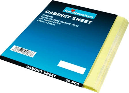 ABRASIVE Fox Sheet Cabinet Std P100 Per50